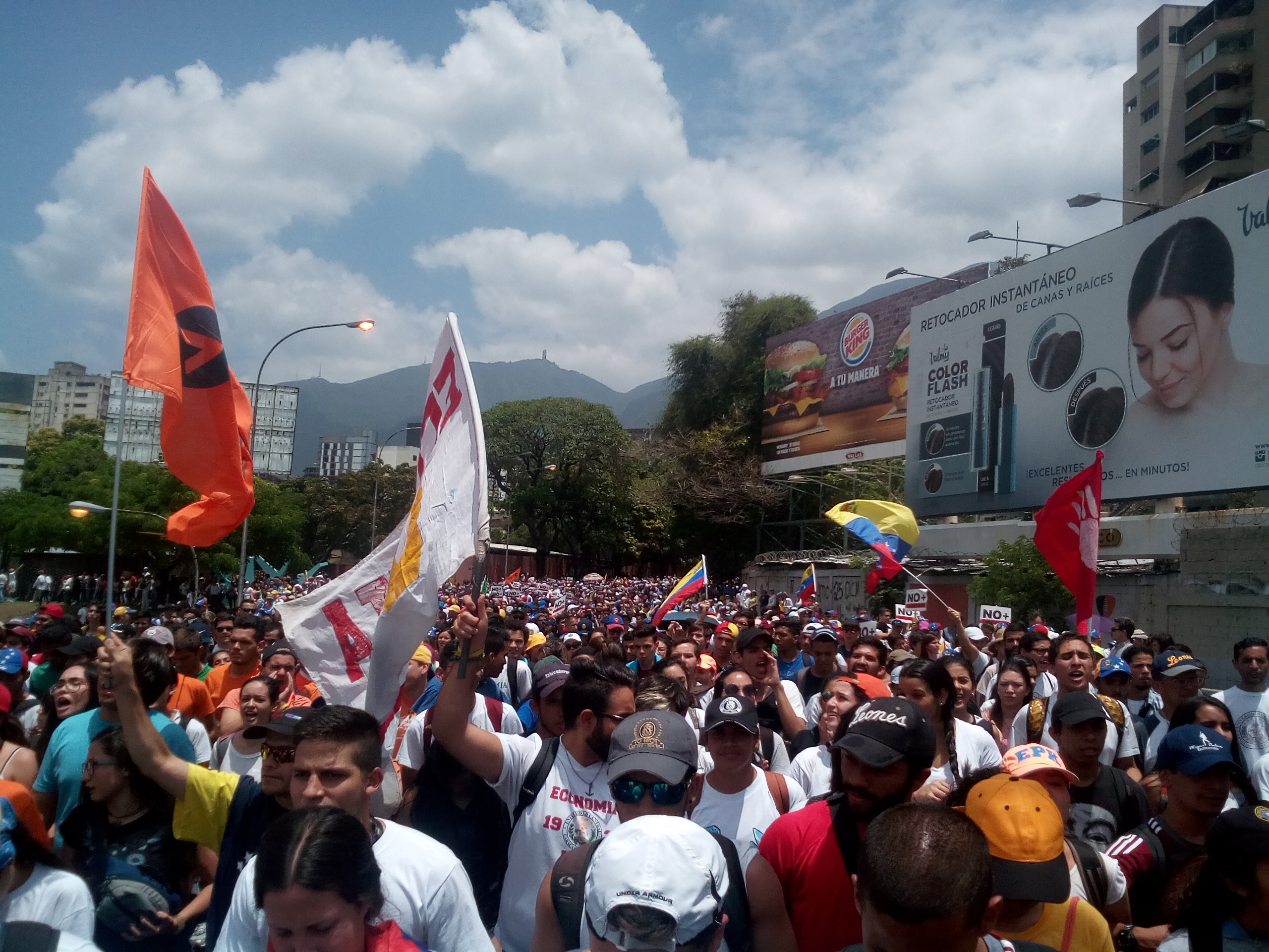 Actividad opositora fue reprimida