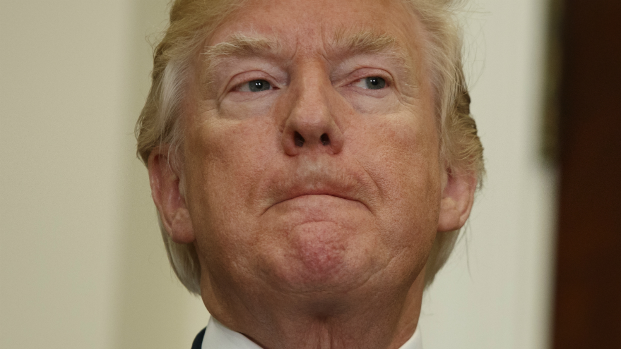 Dateando. El presidente de EEUU, Donald Trump