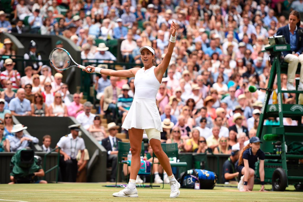 Garbiñe Muguruza ganó en Wimbledon
