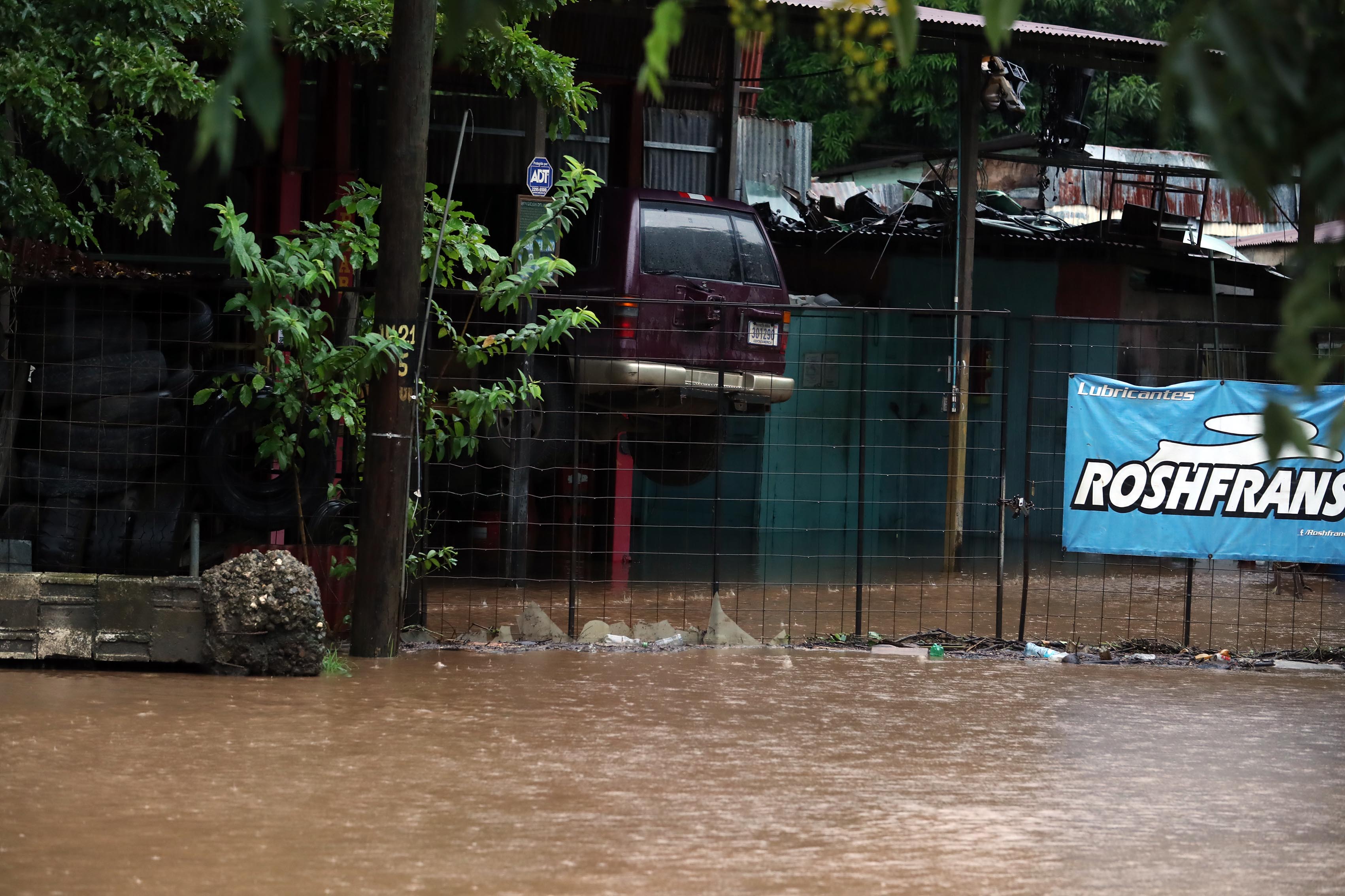 Inundaciones en Santa Cruz de Guanacaste