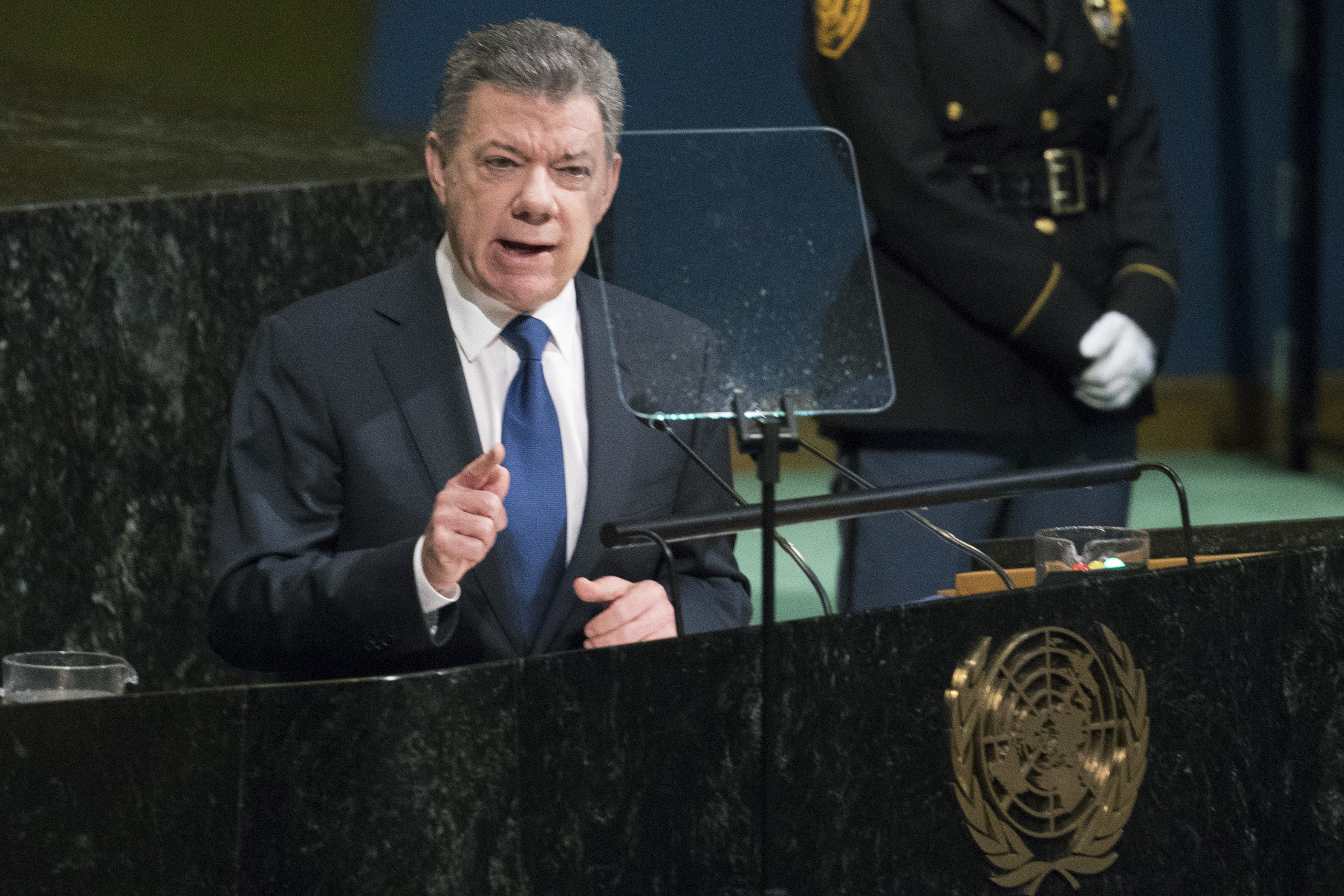 Dateando, el presidente de Colombia Juan Manuel Santos