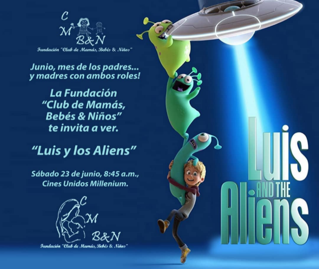Mauro Libi - Fundación Casa Hogar al Fin llevó a niños al cine a ver Luis vs los aliens (1)