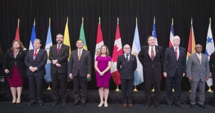 Grupo de Lima busca promueve legitimación de representante diplomático de Guaidó