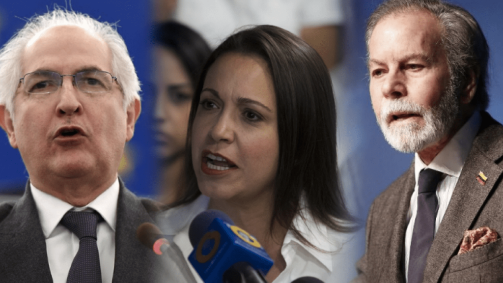 Ledezma, Machado y Arrias concuerdan en que las medidas coercitivas de EE.UU. contra Venezuela propician el cese de la usurpación