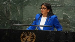 La Vicepresidente rechazó la activación del TIAR contra Venezuela