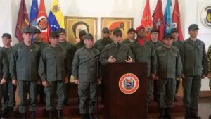 El cuerpo castrense aseguró que defenderá el territorio venezolano ante las pretensiones injerencistas de EE.UU.