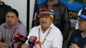 El presidente del CONAIE aseguró que se emprendió una persecución en contra de los líderes indígenas