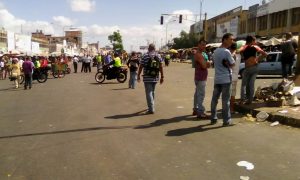 situación irregular en el centro de Maracaibo