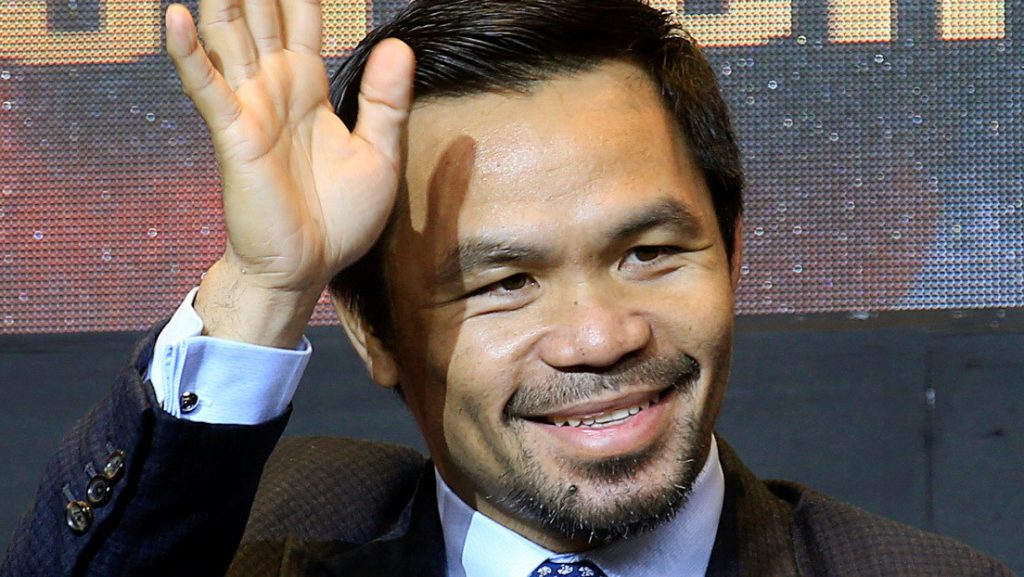Manny Pacquiao candidato presidencial
