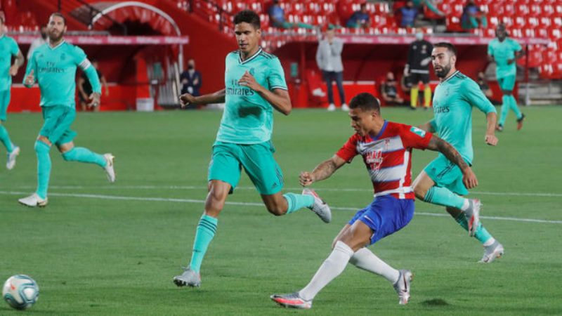 El venezolano Darwin Machís marcó el gol de un equipo nazarí que batalló hasta el final en esta jornada 36 de LaLiga