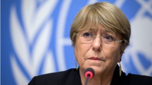 Michelle Bachelet habló sobre Venezuela y la esperanza en el diálogo para superar la crisis
