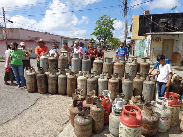 Falla en el despacho de gas doméstico generó protestas en distintas entidades del país