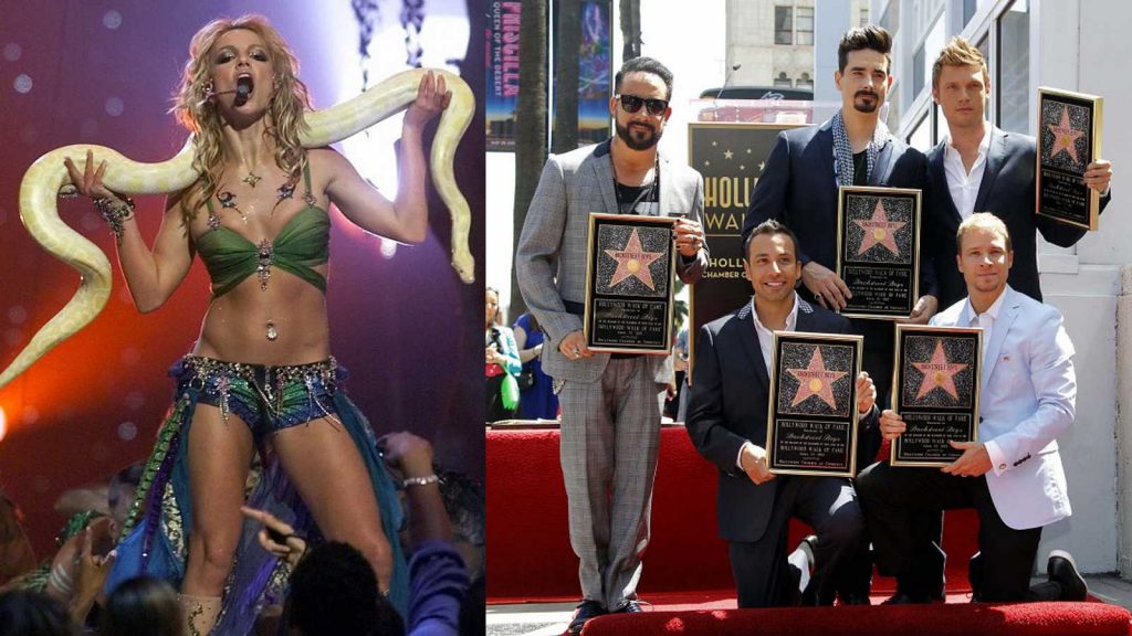 Britney y Backstreet Boys