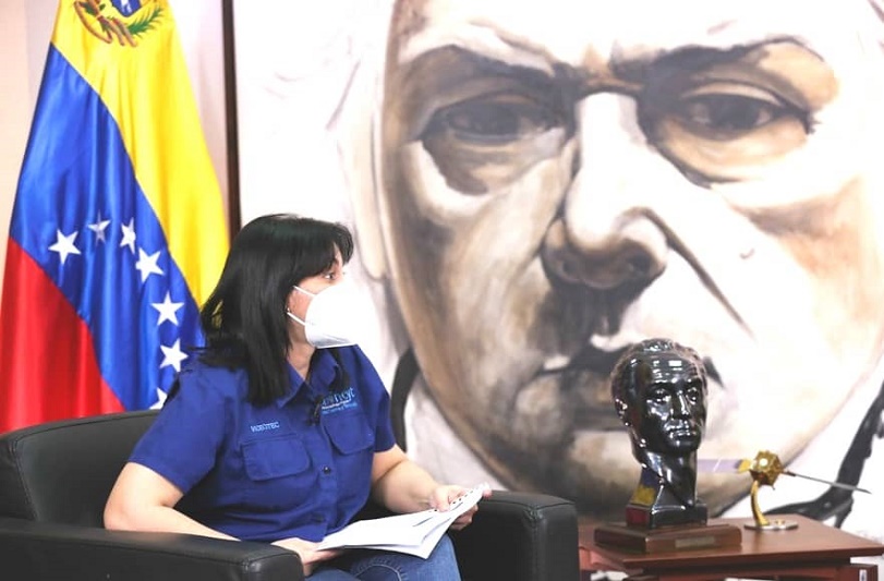 Gabriela Jiménez - DR10, un tratamiento antiCOVID de Venezuela para la humanidad - FOTO