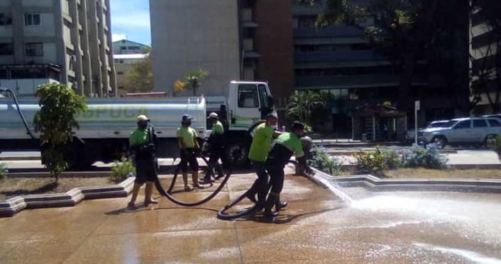 José Simón Elarba - Fospuca - Cuadrillas de áreas verdes no paran ¡Multiplican jornadas de limpieza! - FOTO