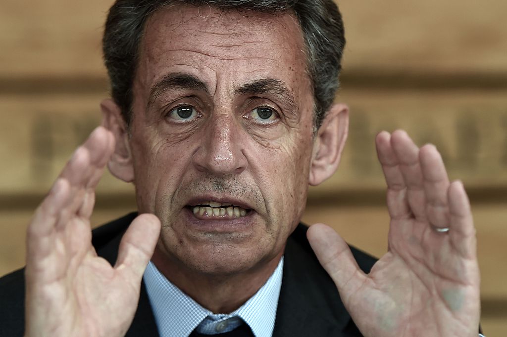 Expresidente Nicolás Sarkozy.