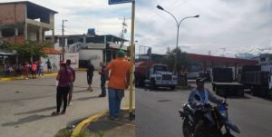 Protestas por fallas en el suministro de gasolina y gasoil