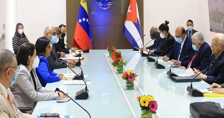 Gabriela Jiménez - Venezuela y Cuba fortalecen Convenio Integral de Cooperación - FOTO