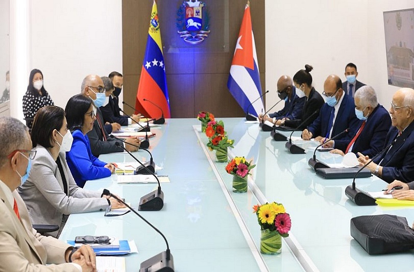 Gabriela Jiménez - Venezuela y Cuba fortalecen Convenio Integral de Cooperación - FOTO