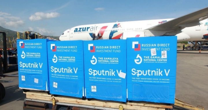 ¡Atención! Llegan al país otras 822.000 dosis de Sputnik V - FOTO