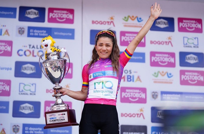 ¡Campeona! Venezolana Lilibeth Chacón ganó la Vuelta a Colombia - FOTO