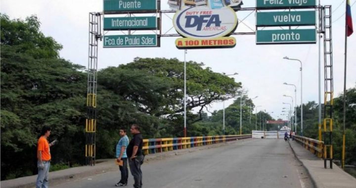 Paso fronterizo que conecta Ureña con Cúcuta fue abierto