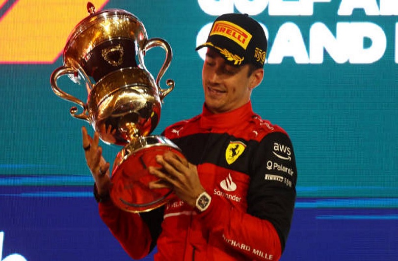 Leclerc da la campanada en Baréin ¡Doblete de Ferrari en arranque de la F1! - FOTO