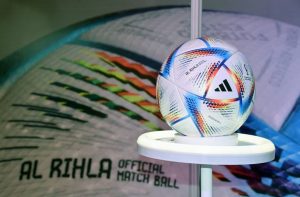 Presentando ‘Al Rihla’, el balón oficial de Qatar 2022 - FOTO