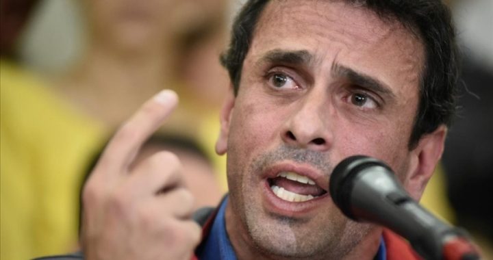 Capriles Radonski apuesta por la recuperación petrolera, por ello aboga por el levantamiento de sanciones