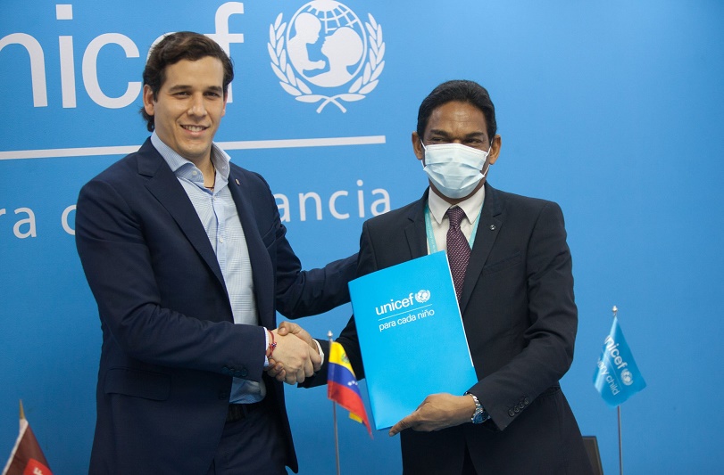 FVF y UNICEF forjan alianza a favor de la infancia en Venezuela - FOTO