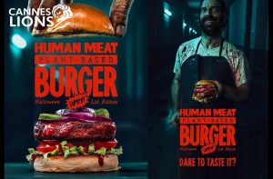 Hamburguesa vegana con sabor a carne humana ¡Existe y acaba de ganar un premio en Cannes! - FOTO