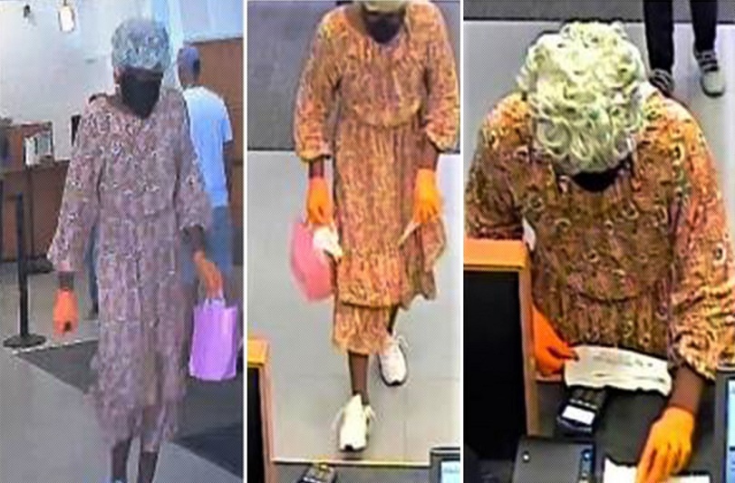 Pasó en EEUU ¡Policía busca a hombre disfrazado de anciana que robó un banco! - FOTO