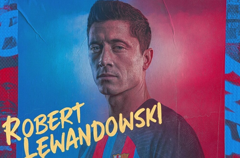 Robert Lewandowski, anunciado oficialmente por el FC Barcelona - FOTO
