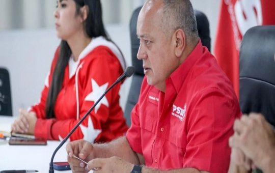 Diosdado Cabello; Plan migratorio estadounidense tiene fines políticos - FOTO