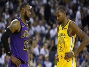 LeBron James y Kevin Durant lideran votaciones para el All-Star de la NBA - FOTO