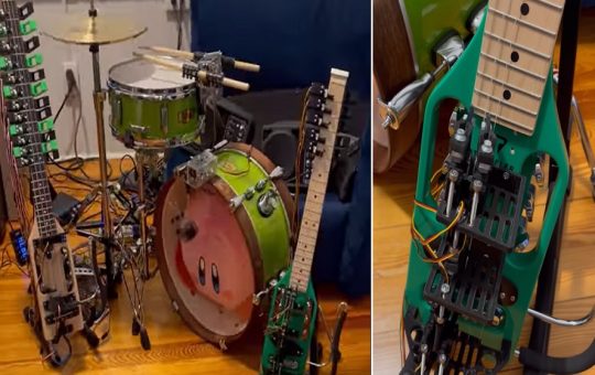 ¡Increíble! Tres instrumentos musicales robóticos tocan Metallica, Nirvana y Michael Jackson - FOTO