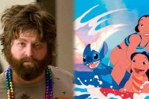 Zach Galifianakis en la película de acción real de Lilo & Stitch