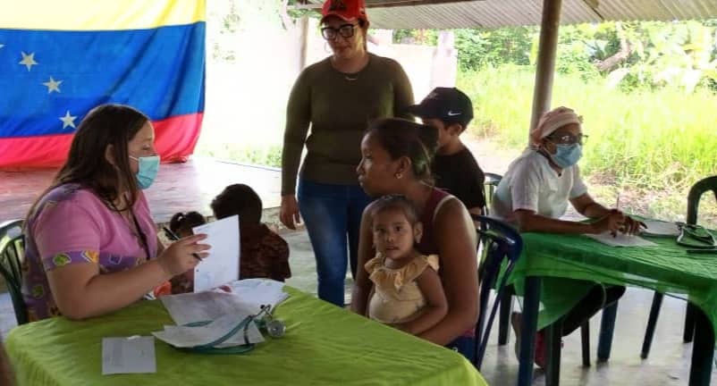 Atienden comunidades de Tucupita con jornadas integrales