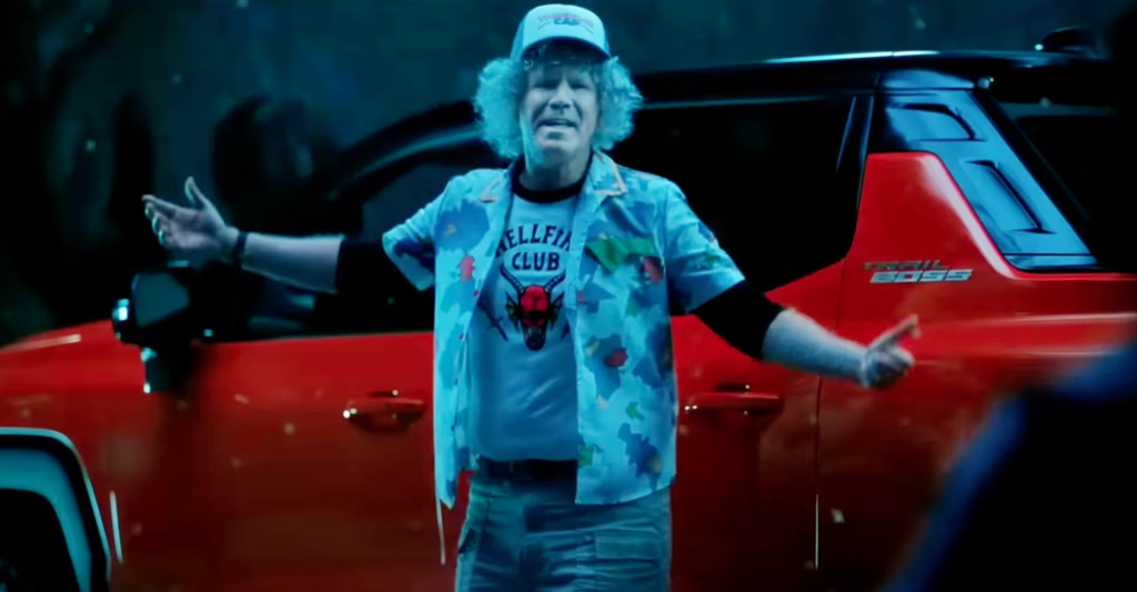 Will Ferrell invade Stranger Things, Squid Game y Bridgerton en el anuncio de la Super Bowl
