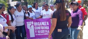 Inició registro de Consejos Feministas en Anzoátegui
