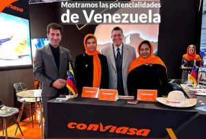 Conviasa exhibe sus potencialidades en Feria de Turismo de Irán