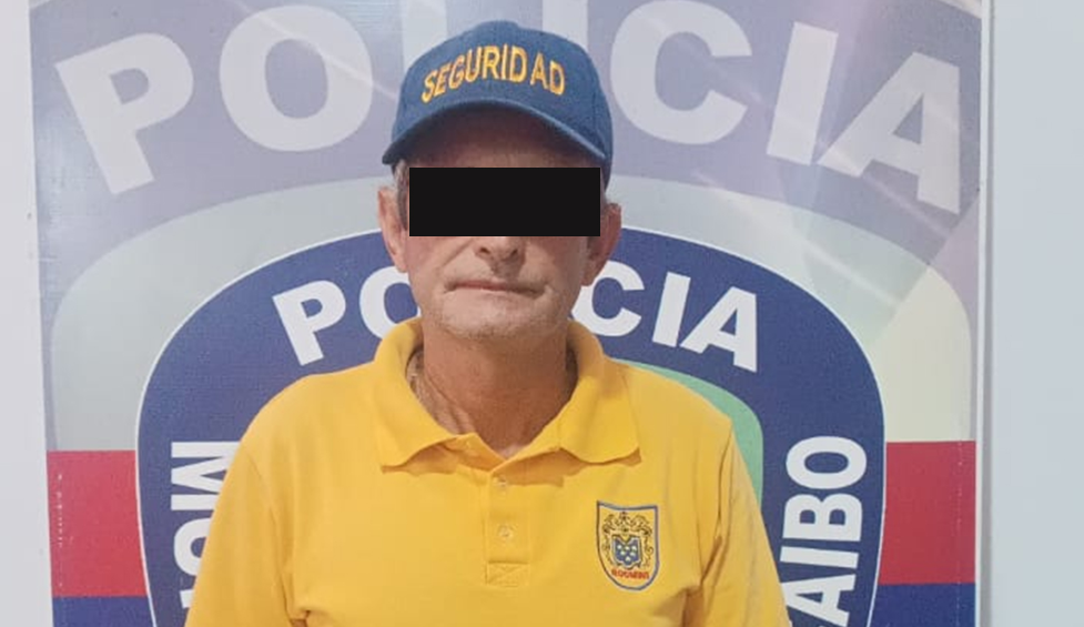 Detenido vigilante de colegio que mostraba sus genitales a las niñas en Maracaibo