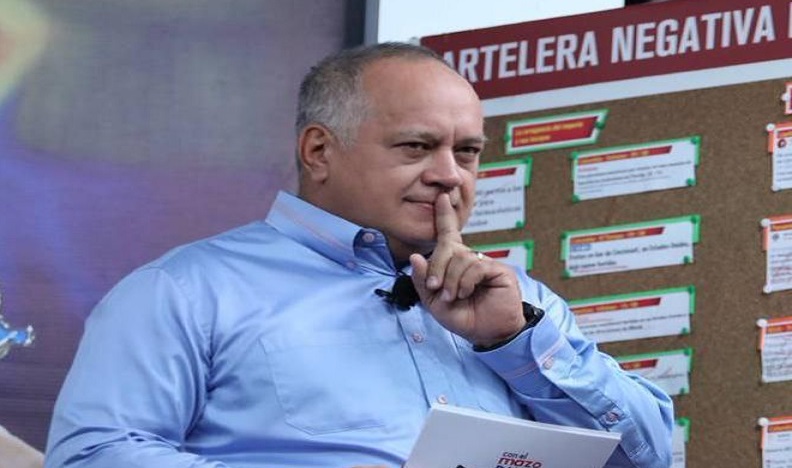 Diosdado Cabello asegura que con la nueva ley las ONG están chorreadas