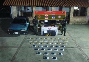 FANB incautó 41 envoltorios tipo panela de marihuana en Táchira