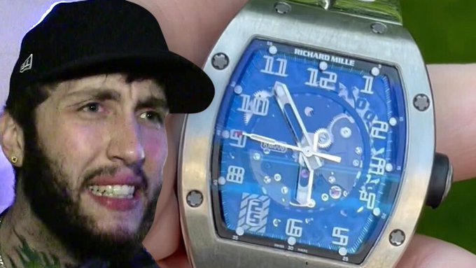 Al mundialmente famoso jugador/YouTuber FaZe Banks le robaron su reloj ultra exclusivo