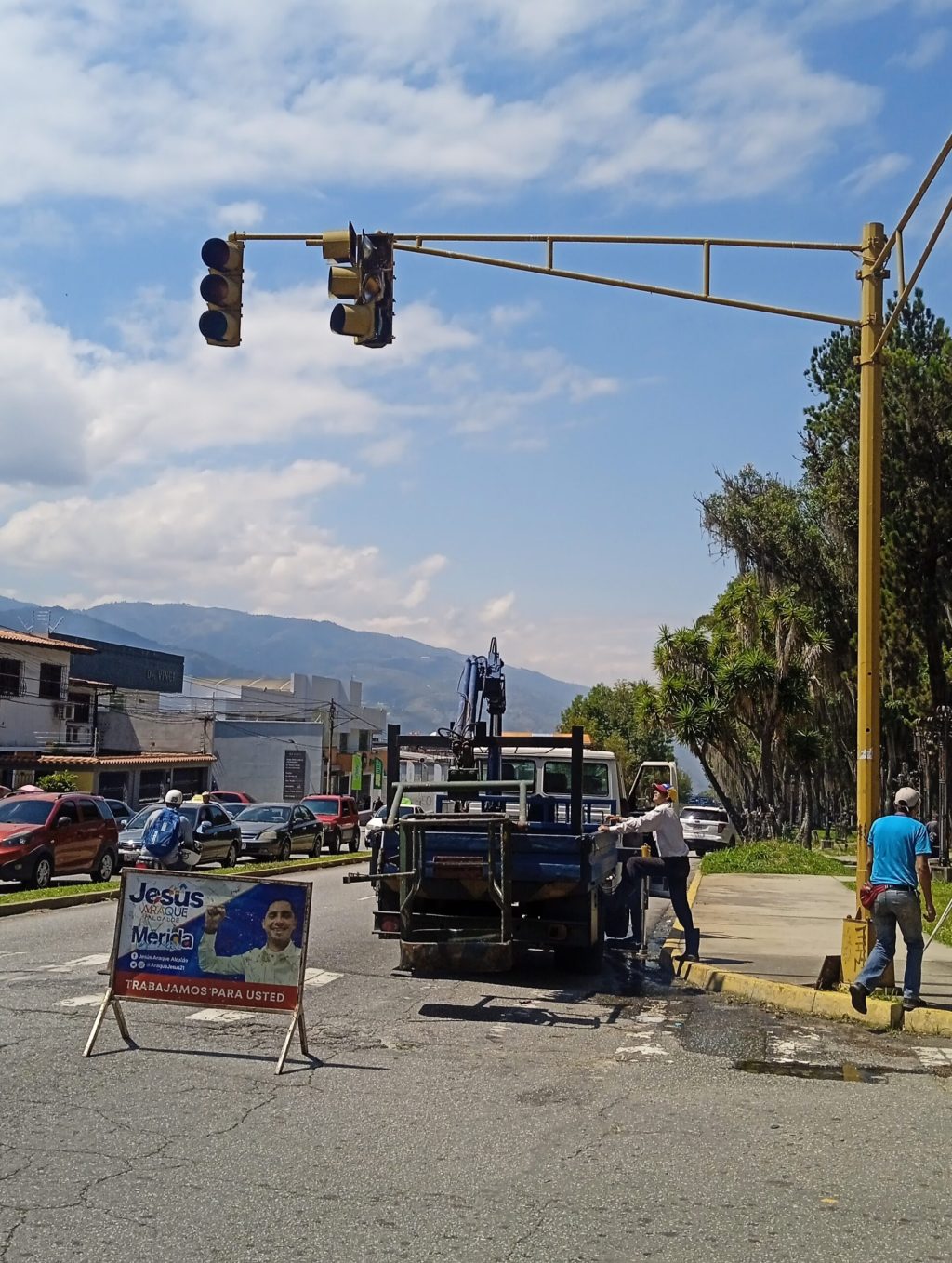 Reparado en un 85% sistema de semáforos en la ciudad de Mérida