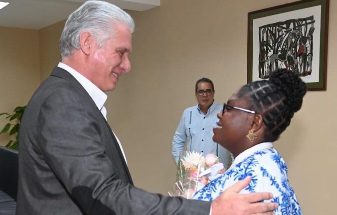 Vicepresidenta de Colombia asegura que su país necesita el modelo cubano