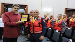Fuerza de Tarea Humanitaria "Simón Bolívar" recibe Orden Francisco de Miranda en su Segunda Clase