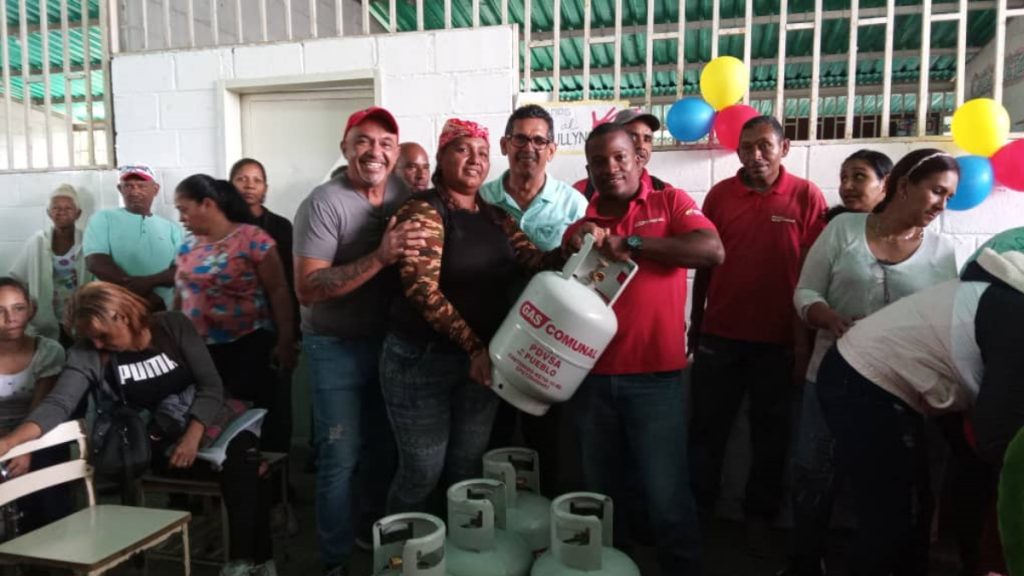 Jornada de gas comunal favoreció a 72 familias en Valles del Tuy