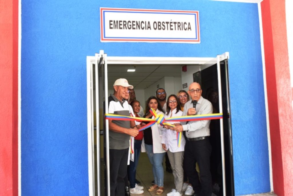 Reinauguran sala de parto del Hospital Tiburcio Garrido de Chivacoa